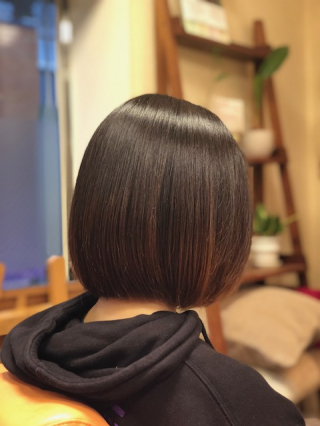 デザイン詳細 矯正ストレートボブ 田仲 直樹 Okaghe