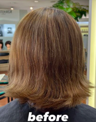 デザイン詳細 | 白髪ぼかしハイライト+オンカラー(ブロー込み